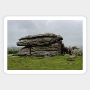 Combestone Tor Dartmoor Devon Sticker